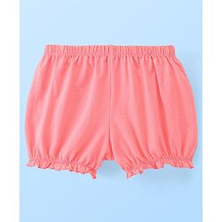 Pine Kids Cotton Anti Bacterial  Bloomers Solid & Stripes Pack Of 3 - Pink