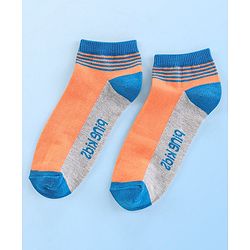 Pine Kids Ankle Length Socks Logo Print Pack Of 3 (Colour May Vary)