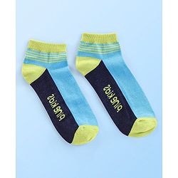 Pine Kids Ankle Length Socks Logo Print Pack Of 3 (Colour May Vary)