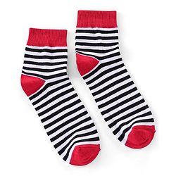 Pine Kids Ankle Length Socks Logo Print Pack Of 3 (Colour May Vary)
