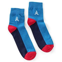 Pine Kids Ankle Length Socks Logo Print Pack Of 3 (Colour May Vary)