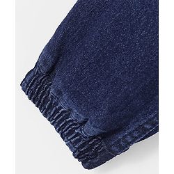 Pine Kids Denim Washed Full Length  Cargo Jogger - Blue