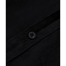 Pine Kids 100% Cotton Full Sleeves Shirt Solid Color - Black