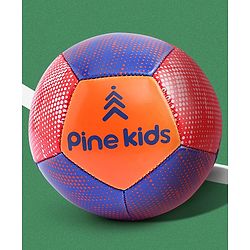 Pine Kids Junior Size -2 Football - Multi Colour | High-Quality Stitched Soccer Ball for Boys & Girls | Ideal for Training, Match Play & Practice