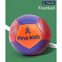 Pine Kids Junior Size -2 Football - Multi Colour | High-Quality Stitched Soccer Ball for Boys & Girls | Ideal for Training, Match Play & Practice