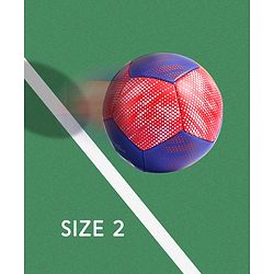 Pine Kids Junior Size -2 Football - Multi Colour | High-Quality Stitched Soccer Ball for Boys & Girls | Ideal for Training, Match Play & Practice