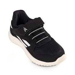 Pine Kids Velcro Closure  Sneakers - Black