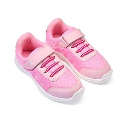 Pine Kids Textured Velcro Closure Sneakers - Pink