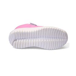 Pine Kids Textured Velcro Closure Sneakers - Pink