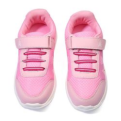 Pine Kids Textured Velcro Closure Sneakers - Pink