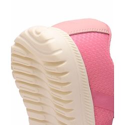 Pine Kids Textured Velcro Closure Sneakers - Pink