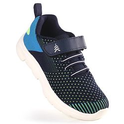 Pine Kids Lace Detailing Velcro Closure Sneakers - Blue