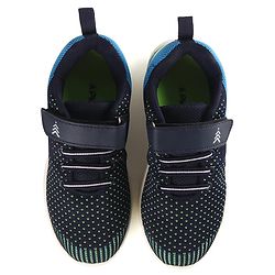 Pine Kids Lace Detailing Velcro Closure Sneakers - Blue