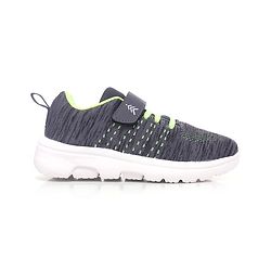 Pine Kids Textured Velcro Closure Sneakers - Dark Grey