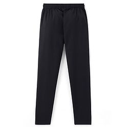 Pine Kids Cotton Solid Full Length Pyjama - Black