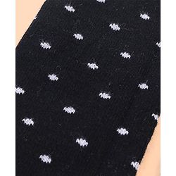 Pine Kids Knee Length Socks with Antimicrobial Finish Dotted Design Pack of 3 (Color May Vary)