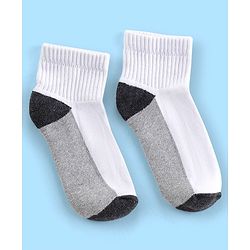 Pine Kids Cotton Elastane Ankle Length Silvadur Antimicrobial Socks  Pack of 3 (Colour & Design May Vary)
