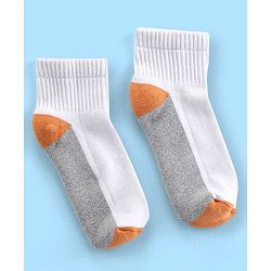 Pine Kids Cotton Elastane Ankle Length Silvadur Antimicrobial Socks  Pack of 3 (Colour & Design May Vary)