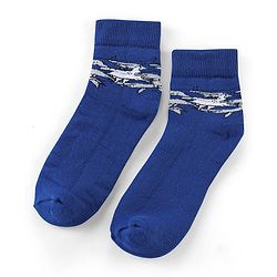 Pine Kids Cotton Blend Ankle Length Socks Striped Pack of 3 (Colour May Vary)
