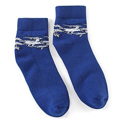 Pine Kids Cotton Blend Ankle Length Socks Striped Pack of 3 (Colour May Vary)