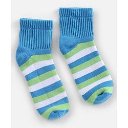 Pine Kids Cotton Elastane Ankle Length Silvadur Antimicrobial Socks  Pack of 3 (Colour & Design May Vary)