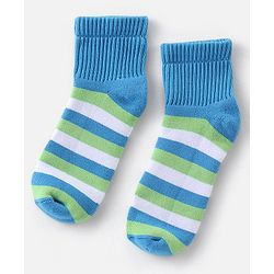 Pine Kids Cotton Elastane Ankle Length Silvadur Antimicrobial Socks  Pack of 3 (Colour & Design May Vary)