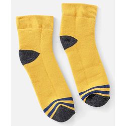 Pine Kids Cotton Ankle Length Socks With Silvadur Antimicrobial Finish Solid Colors Pack Of 3 (Color May Vary)