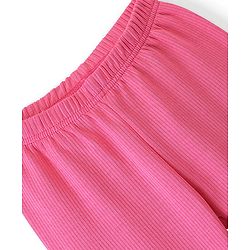 Pine Kids Full Length Thermal Bottom Solid Colour - Hot Pink