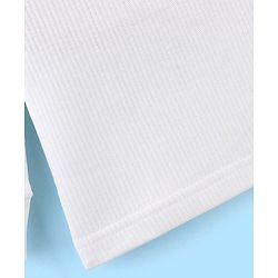 Pine Kids Cotton Full Sleeves Thermal Vest Solid Colour - Off White