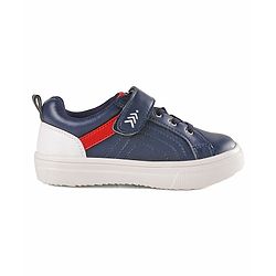 Pine Kids Casual Shoes with Velcro Closure Solid Colour - Navy Blue