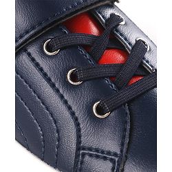 Pine Kids Casual Shoes with Velcro Closure Solid Colour - Navy Blue