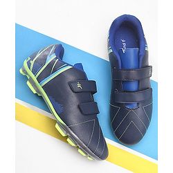 Pine Active Velcro Closure Soccer Shoes - Blue