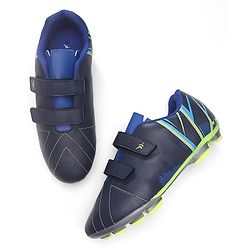 Pine Active Velcro Closure Soccer Shoes - Blue