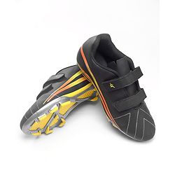 Pine Active Velcro Closure Soccer Shoes - Black