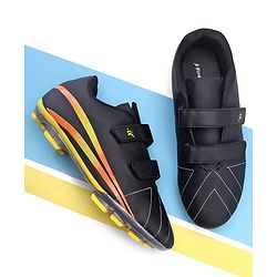 Pine Active Velcro Closure Soccer Shoes - Black