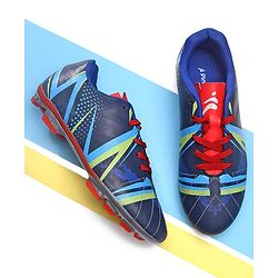 Pine Active Lace Closure Soccer Shoes - Blue