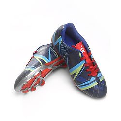 Pine Active Lace Closure Soccer Shoes - Blue
