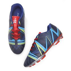 Pine Active Lace Closure Soccer Shoes - Blue
