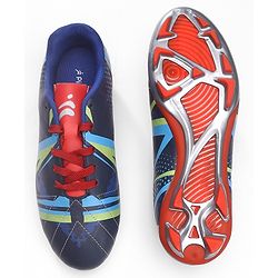 Pine Active Lace Closure Soccer Shoes - Blue