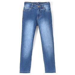 Pine Kids Ankle Length Washed Jeans - Blue