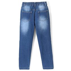 Pine Kids Ankle Length Washed Jeans - Blue