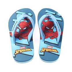 Pine Kids Slip On Style Flip Flops Spider Man Print - Blue