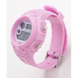Pine Kids  Free Size Digital Watch - Pink