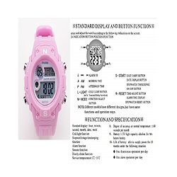 Pine Kids  Free Size Digital Watch - Pink
