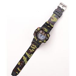 Pine Kids  Free Size Digital Watch - Black