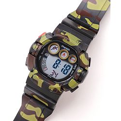 Pine Kids  Free Size Digital Watch - Black