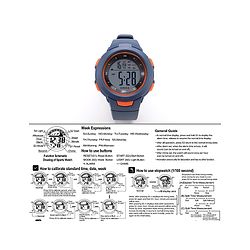 Pine Kids  Free Size Digital Watch - Navy Blue