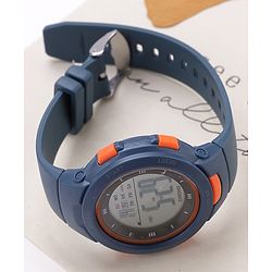 Pine Kids  Free Size Digital Watch - Navy Blue