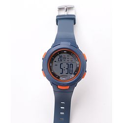 Pine Kids  Free Size Digital Watch - Navy Blue