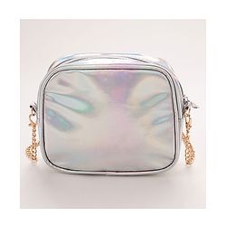 Pine Kids Unicorn Design Sling Bag - Silver
